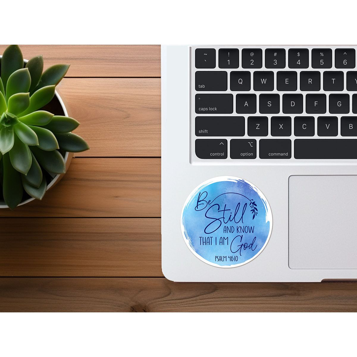 Be Still and Know That I Am God | Vinyl Christian Sticker