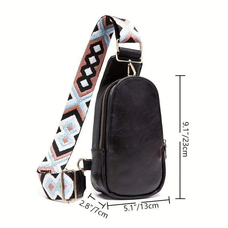 Vegan Leather Crossbody Bag for Women (Several Color Options!)