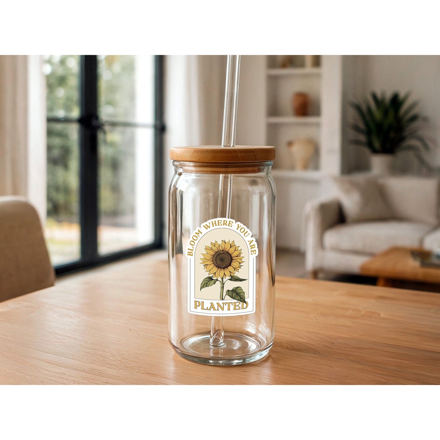 Bloom Where You Are Planted | Waterproof Vinyl Sticker