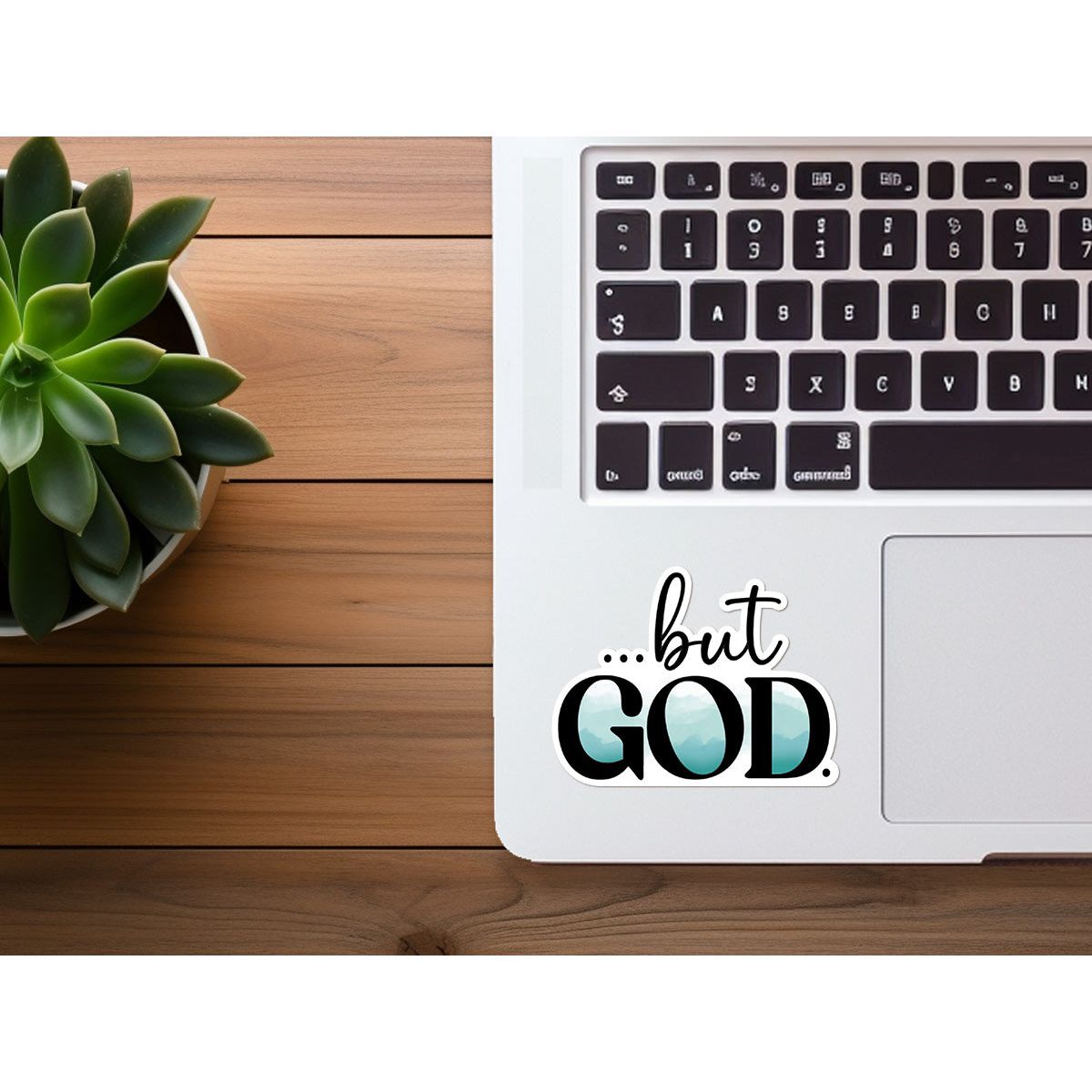 But God | Vinyl Christian Sticker