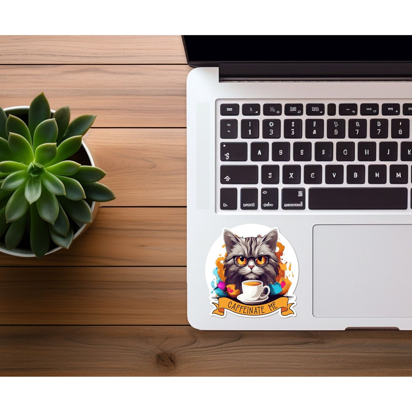 Caffeinate Me | Funny Vinyl Sticker