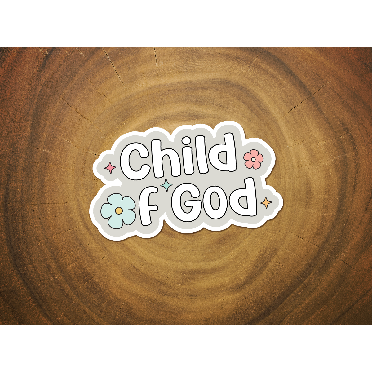 Child of God | Cute Christian Sticker