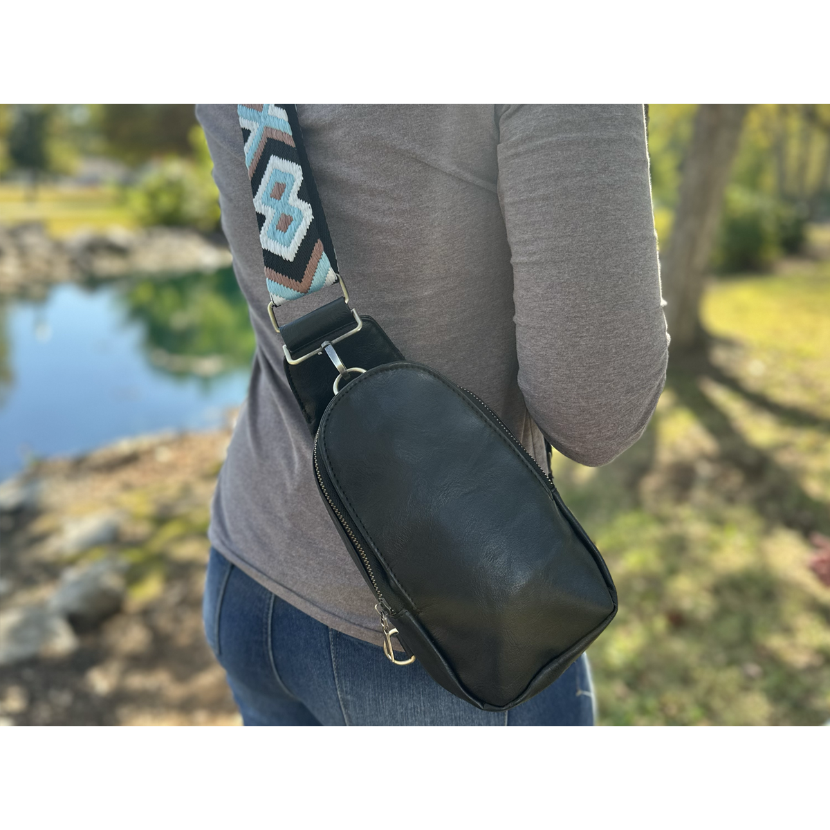 Vegan Leather Crossbody Bag for Women (Several Color Options!)