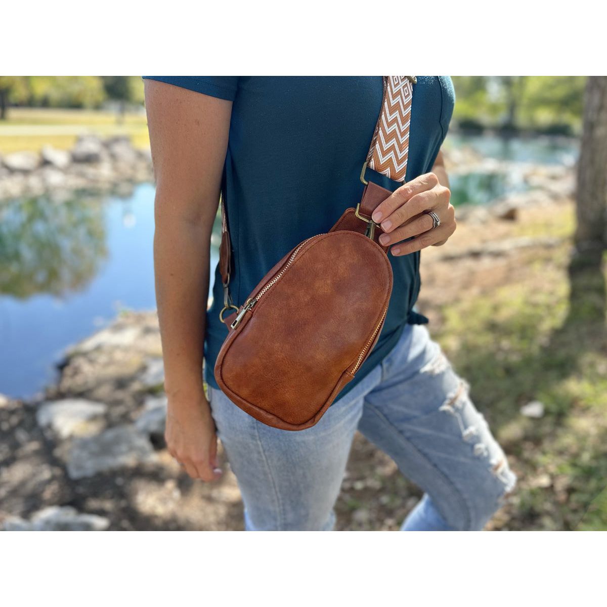 Vegan Leather Crossbody Bag for Women (Several Color Options!)