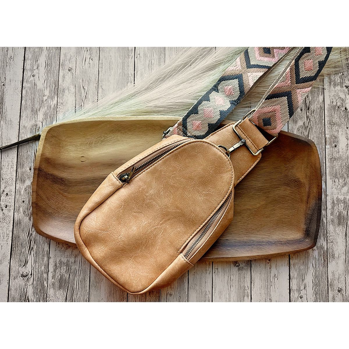 Vegan Leather Crossbody Bag for Women (Several Color Options!)