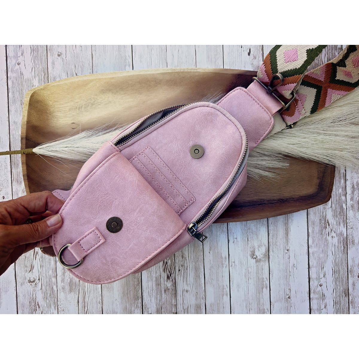 Vegan Leather Crossbody Bag for Women (Several Color Options!)