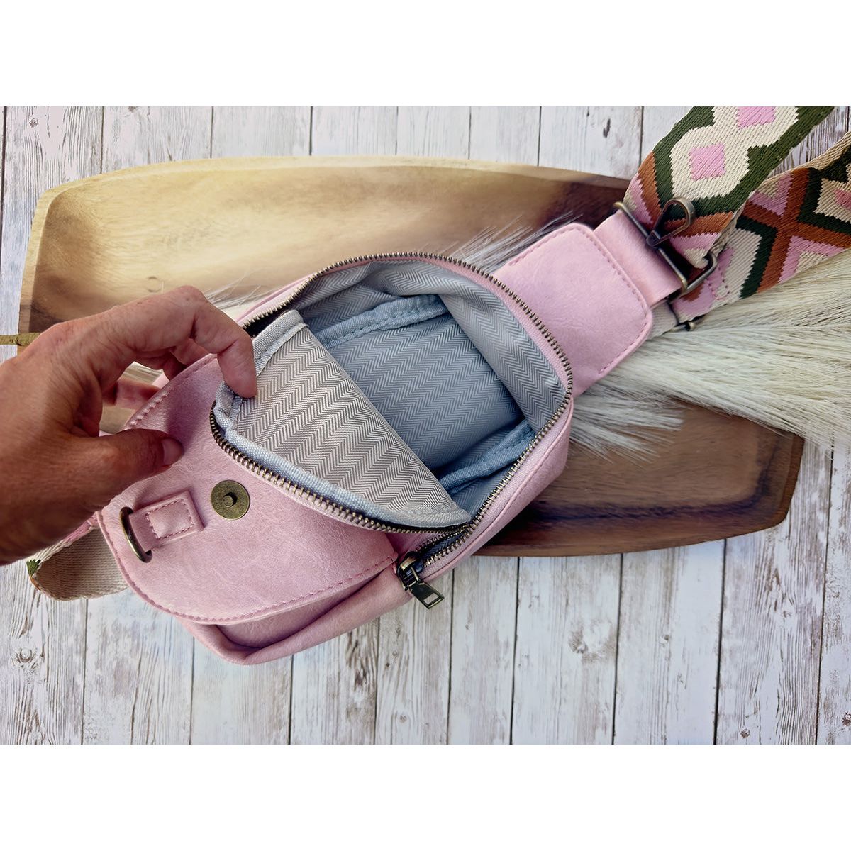 Vegan Leather Crossbody Bag for Women (Several Color Options!)
