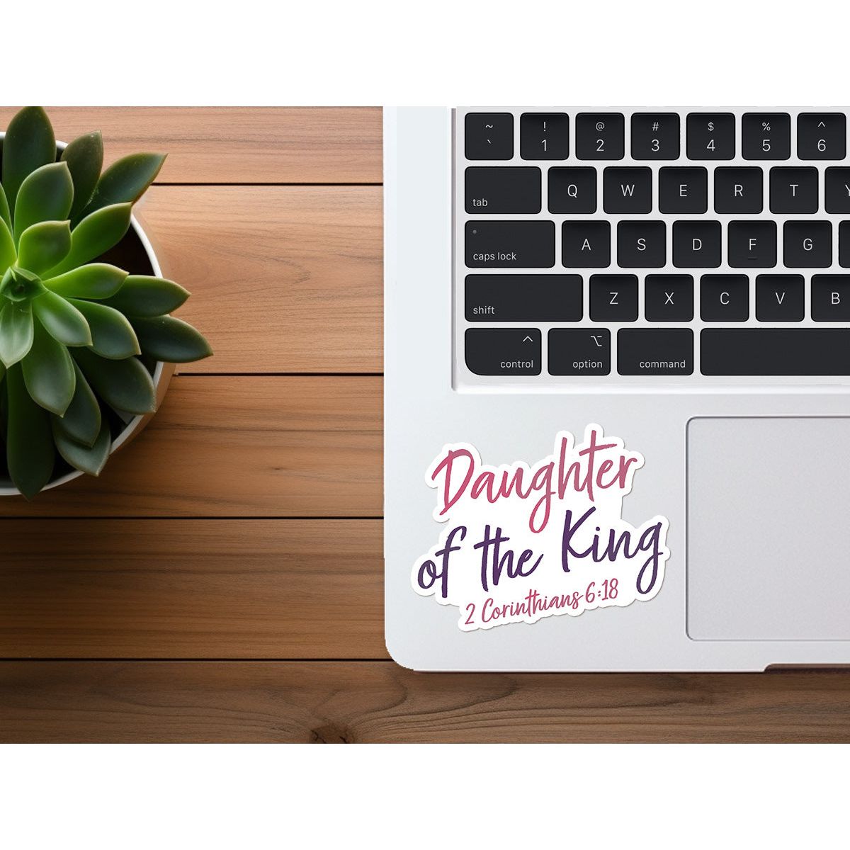 Daughter of the King | Christian Sticker with Scripture