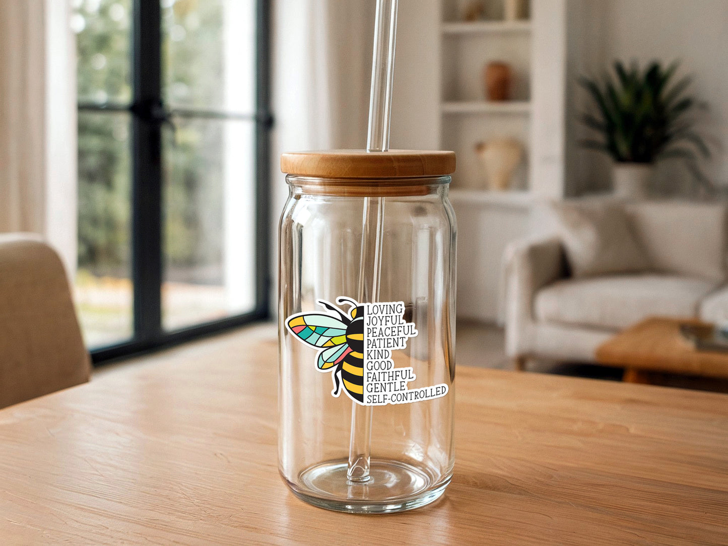 Fruits of the Spirit Christian Sticker | Bee Sticker
