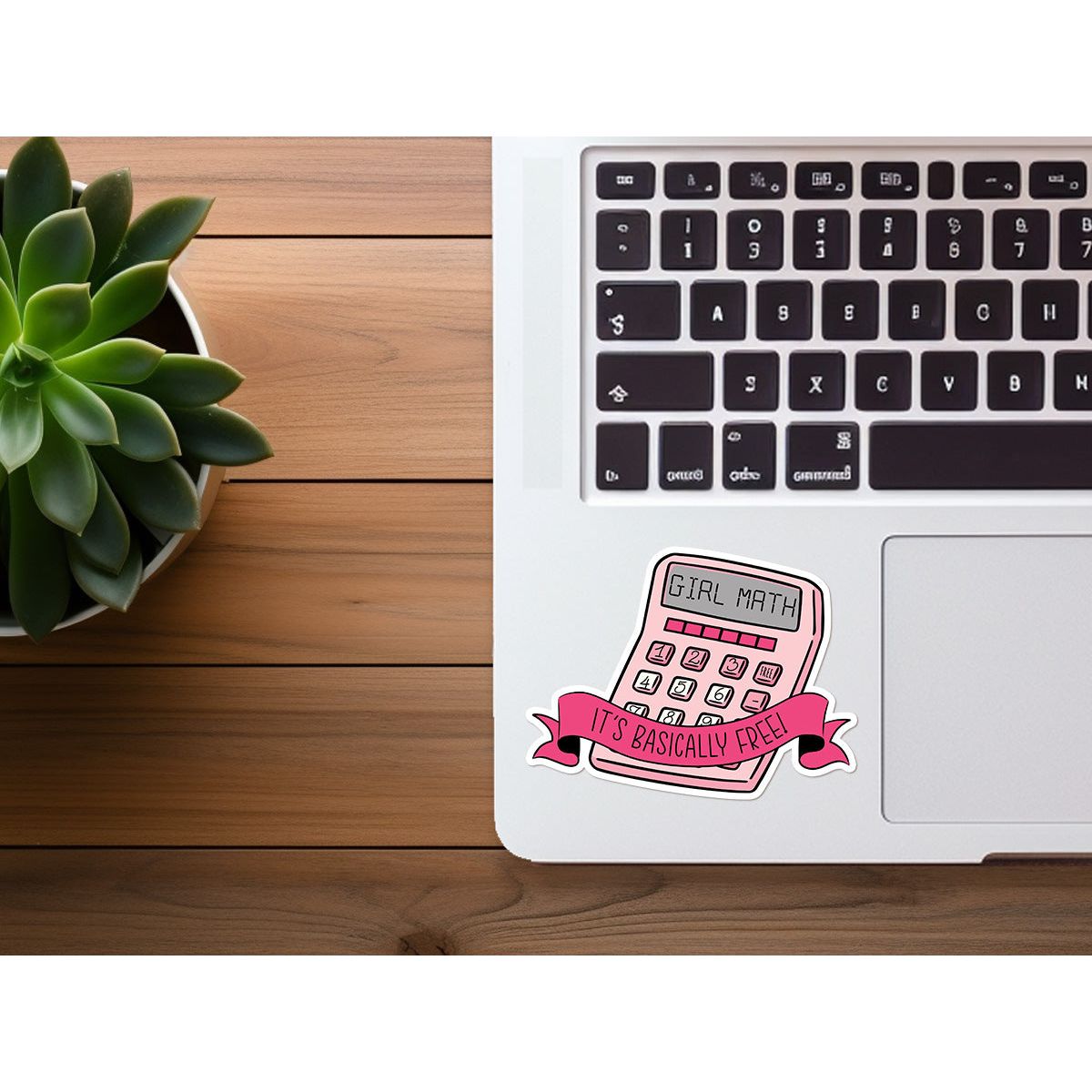 Girl Math Sticker | Funny Sticker | Cute Sticker for Females