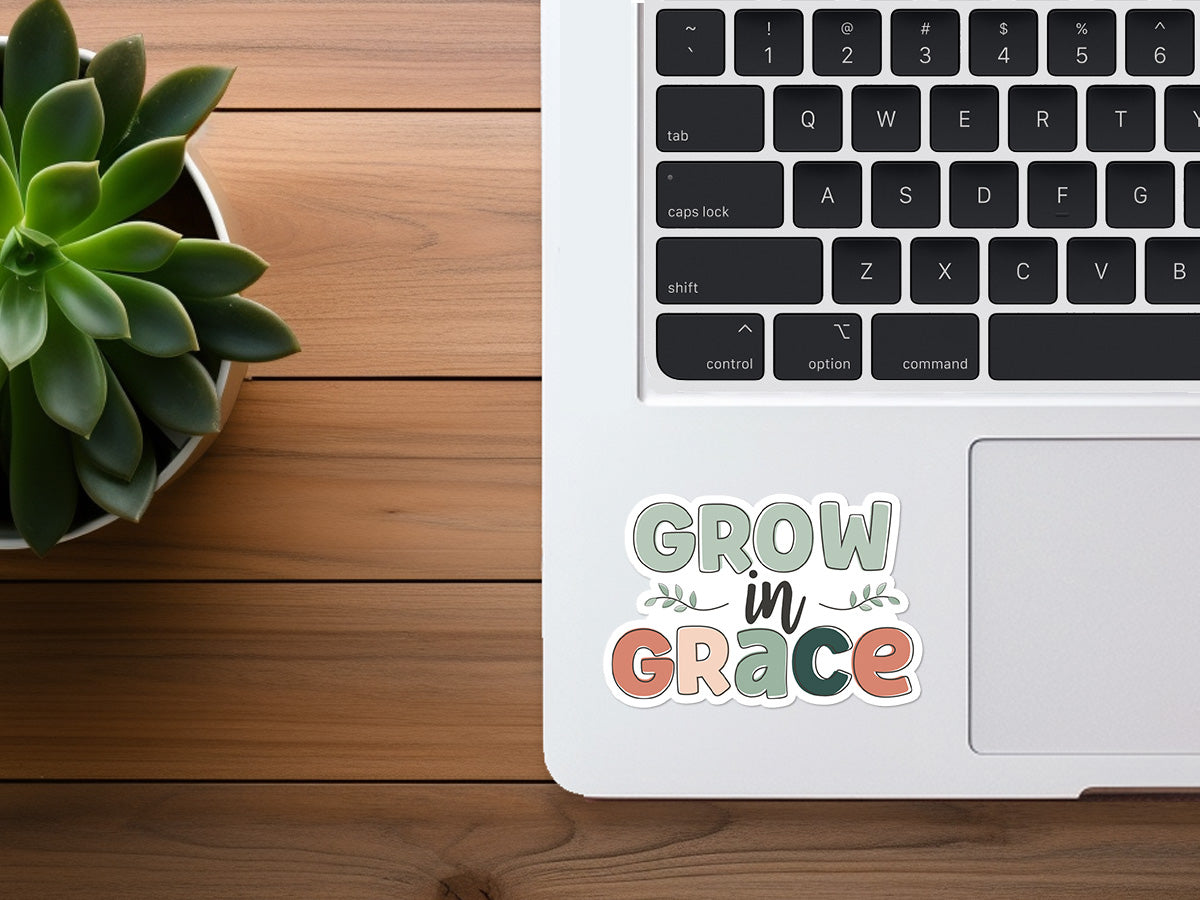 Grow in Grace | Christian Sticker