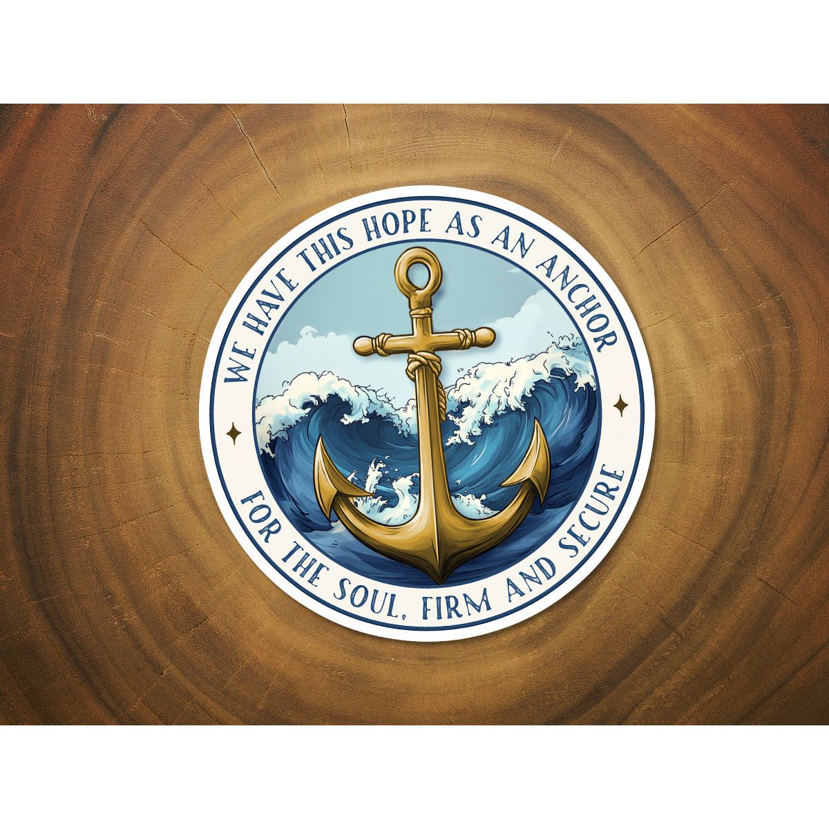 Hope Is An Anchor | Vinyl Christian Sticker