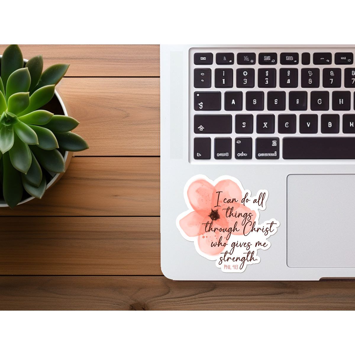 I Can Do All Things Through Christ | Scripture Sticker