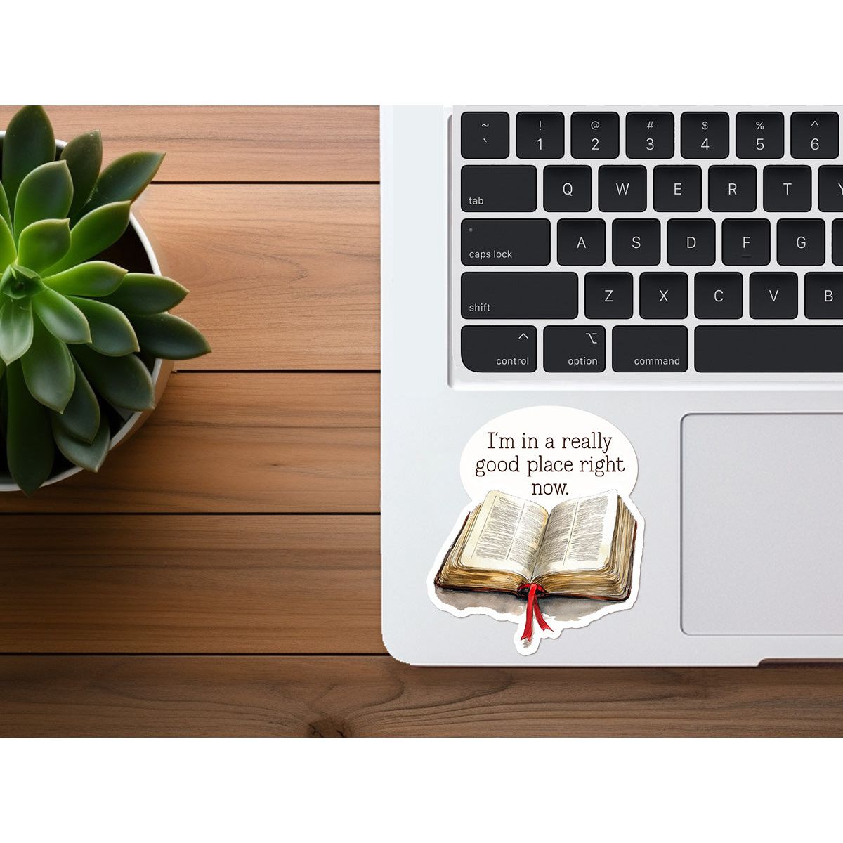 I'm in a Really Good Place Right Now | Bible Lover Sticker