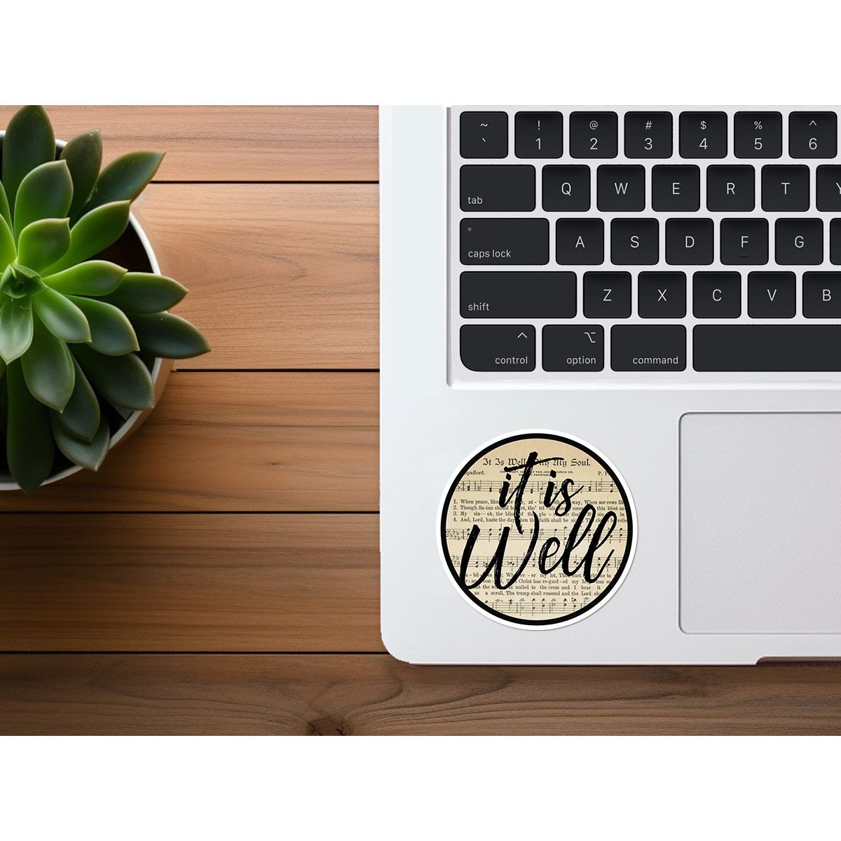 It Is Well With My Soul Sticker | Nostalgic Style