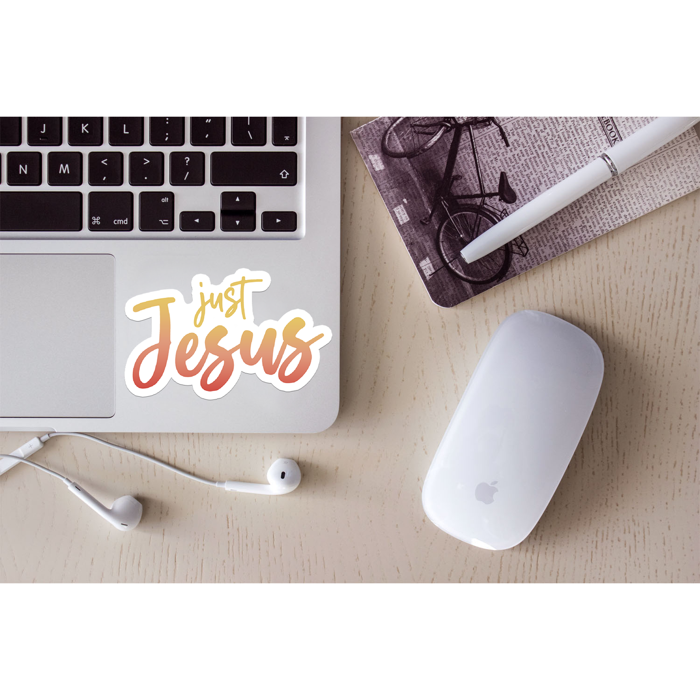 Just Jesus | Vinyl Christian Sticker