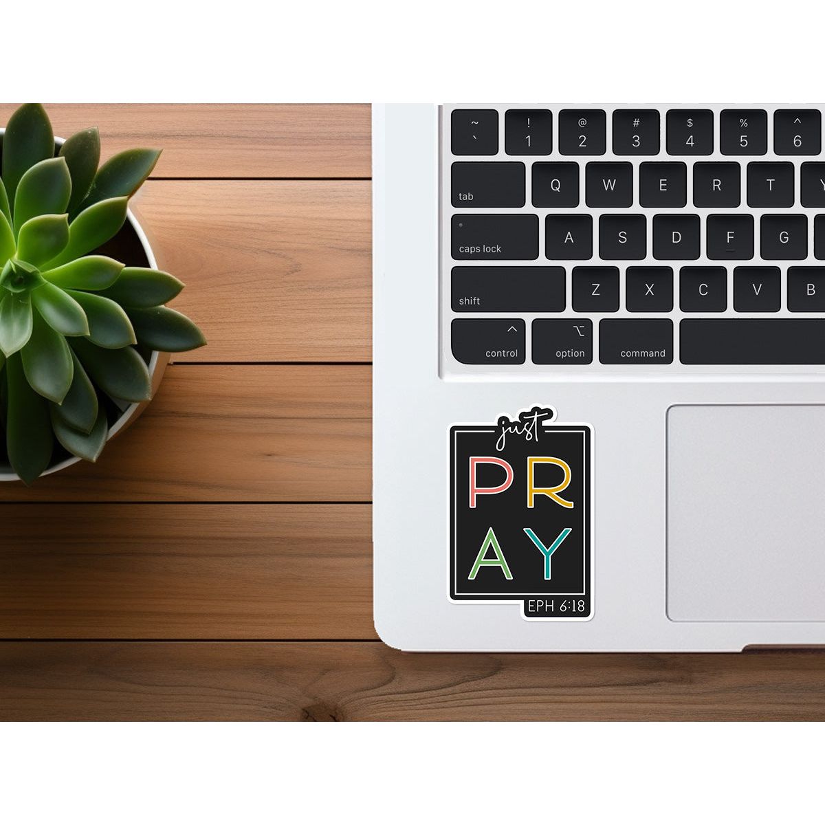 Just Pray | Christian Sticker