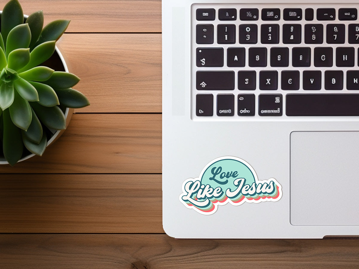 Love Like Jesus | Vinyl Christian Sticker