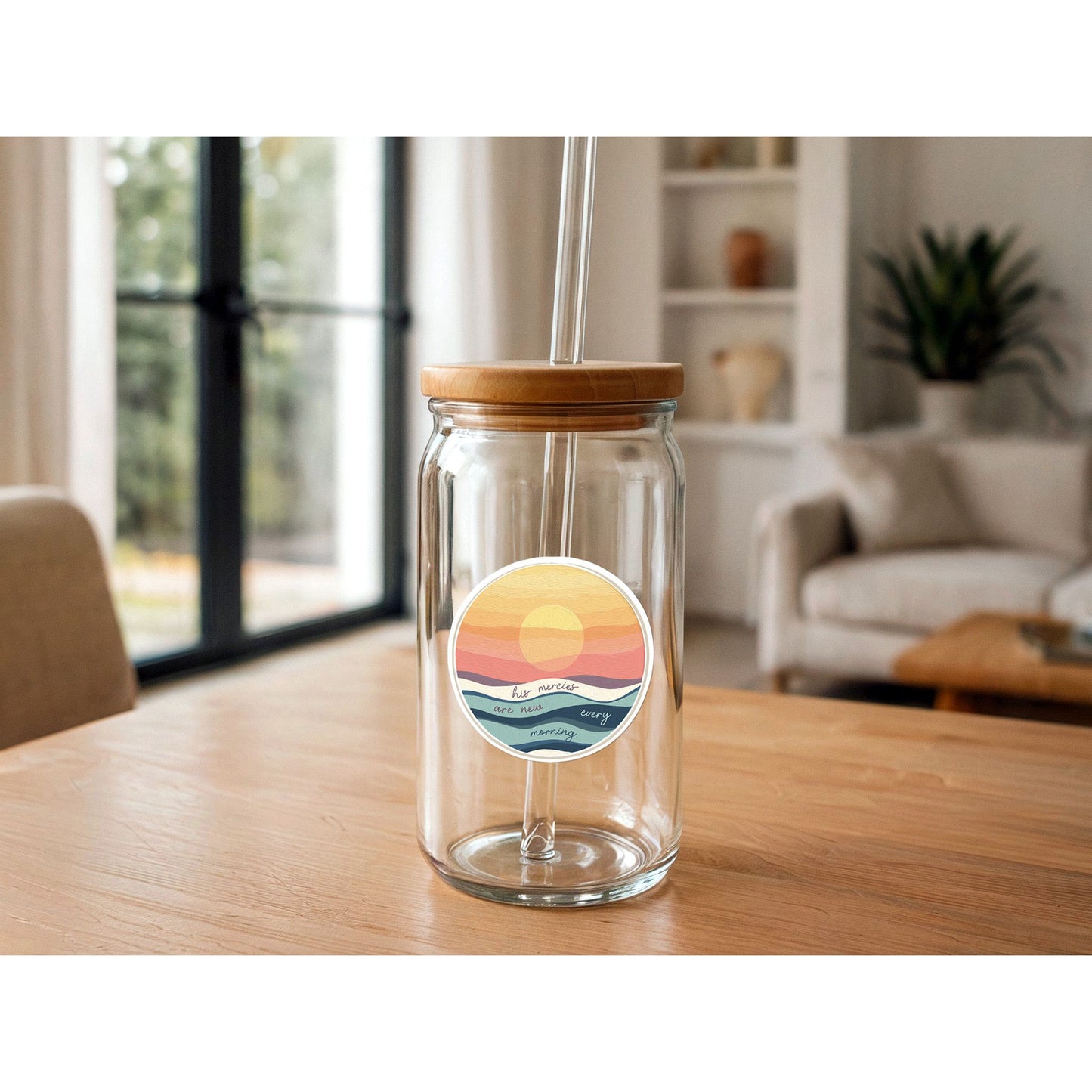 His Mercies Are New Every Morning | Vinyl Christian Sticker