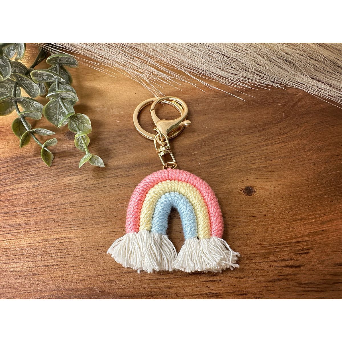 Mini Rainbow Keychains