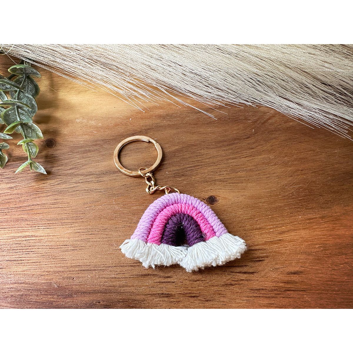 Mini Rainbow Keychains