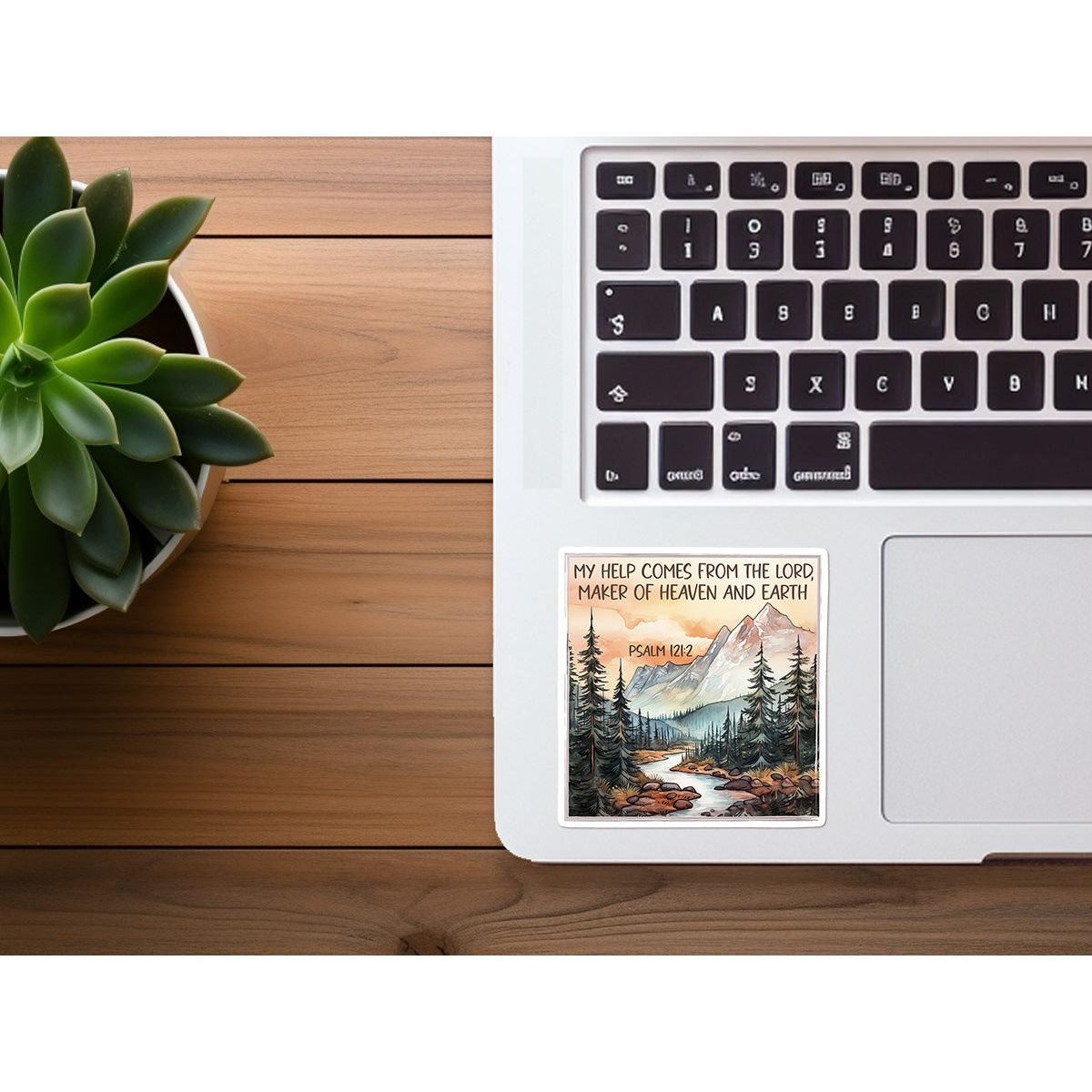 My Help Comes From the Lord | Scripture Sticker