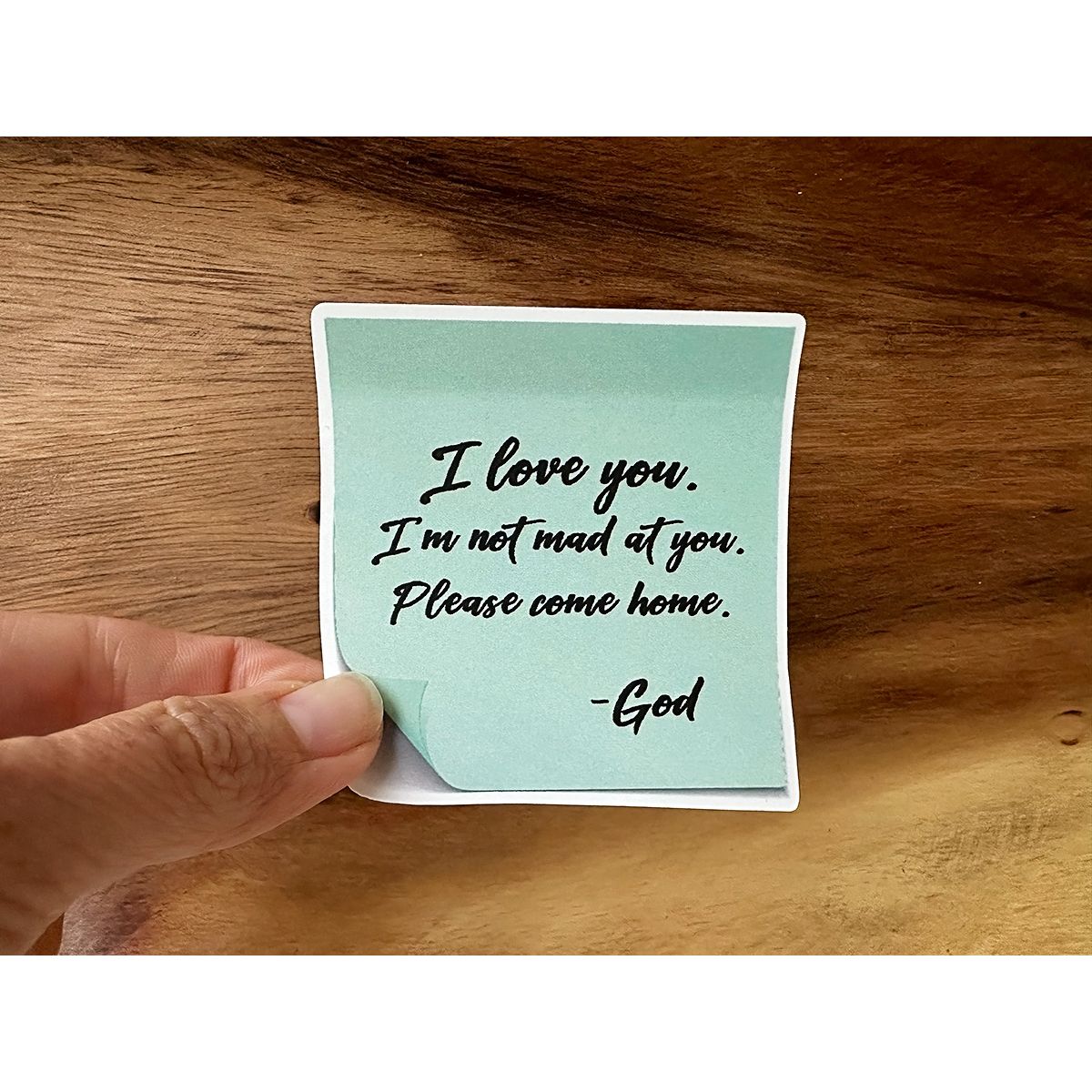 Note From God | Vinyl Christian Sticker