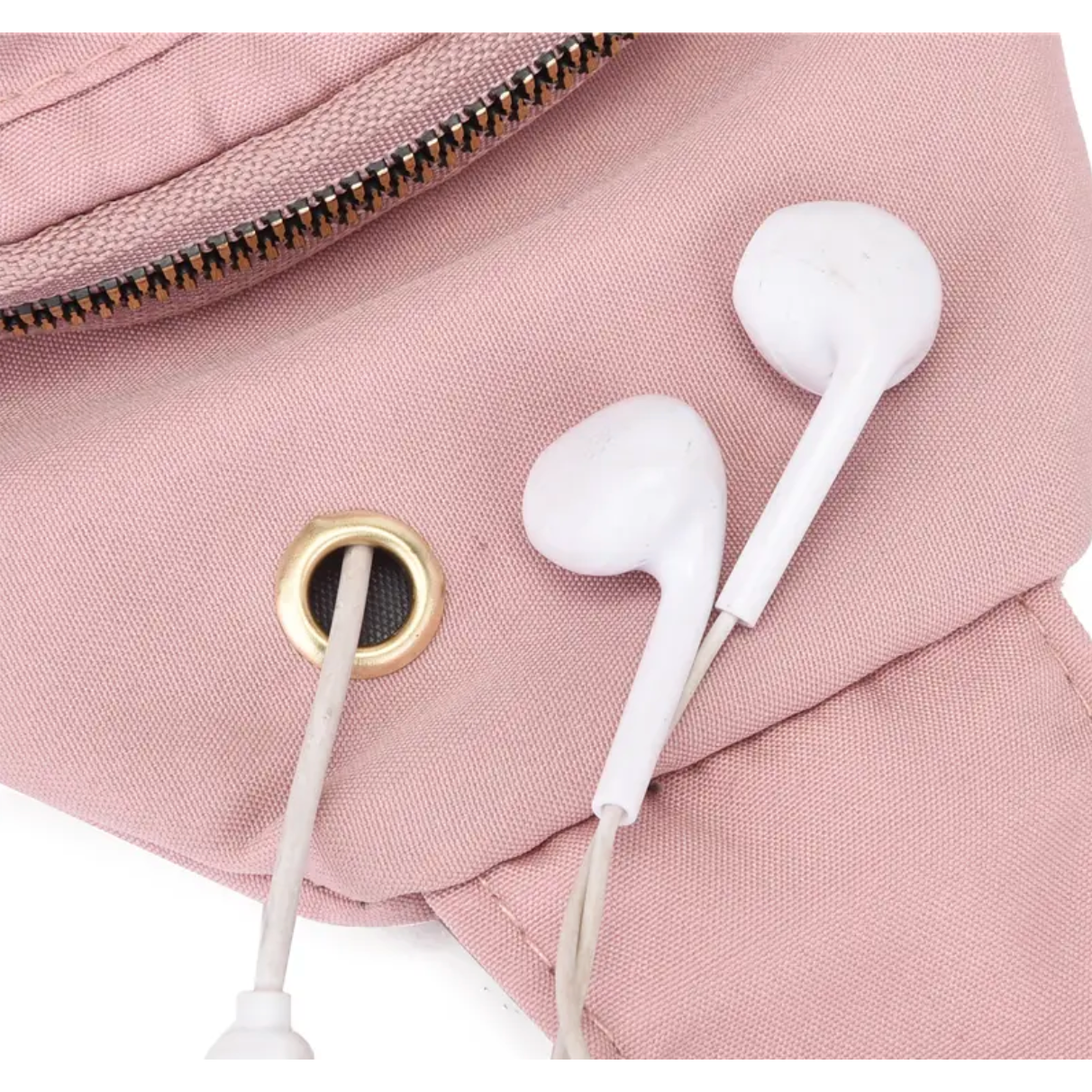Lightweight Crossbody Bag with Gold Accents for Women | Black or Ivory
