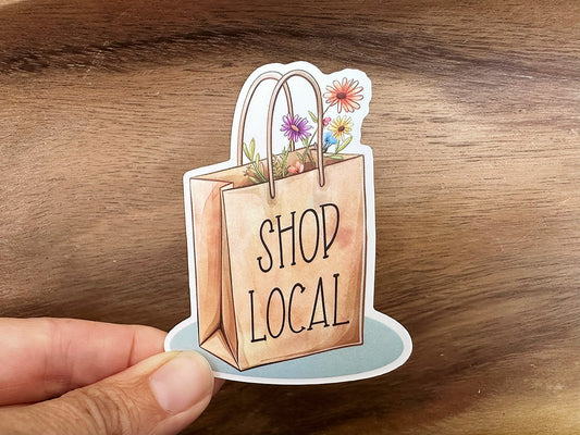 Shop Local Sticker | Shop Small