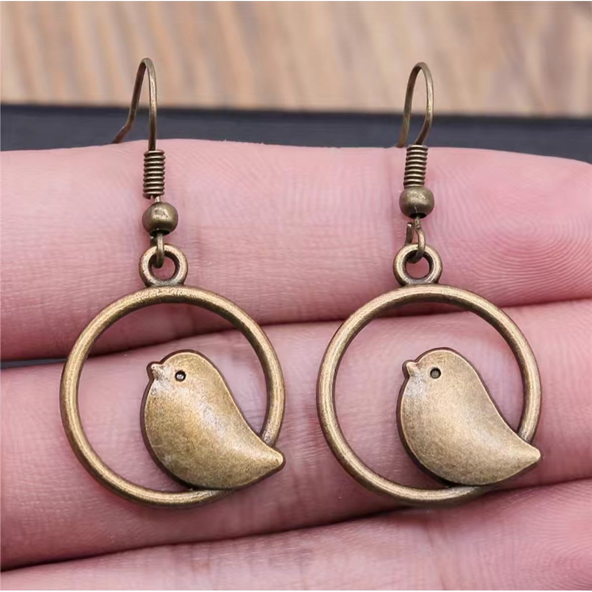 Then Sings My Soul Songbird Earrings | Two Color Options