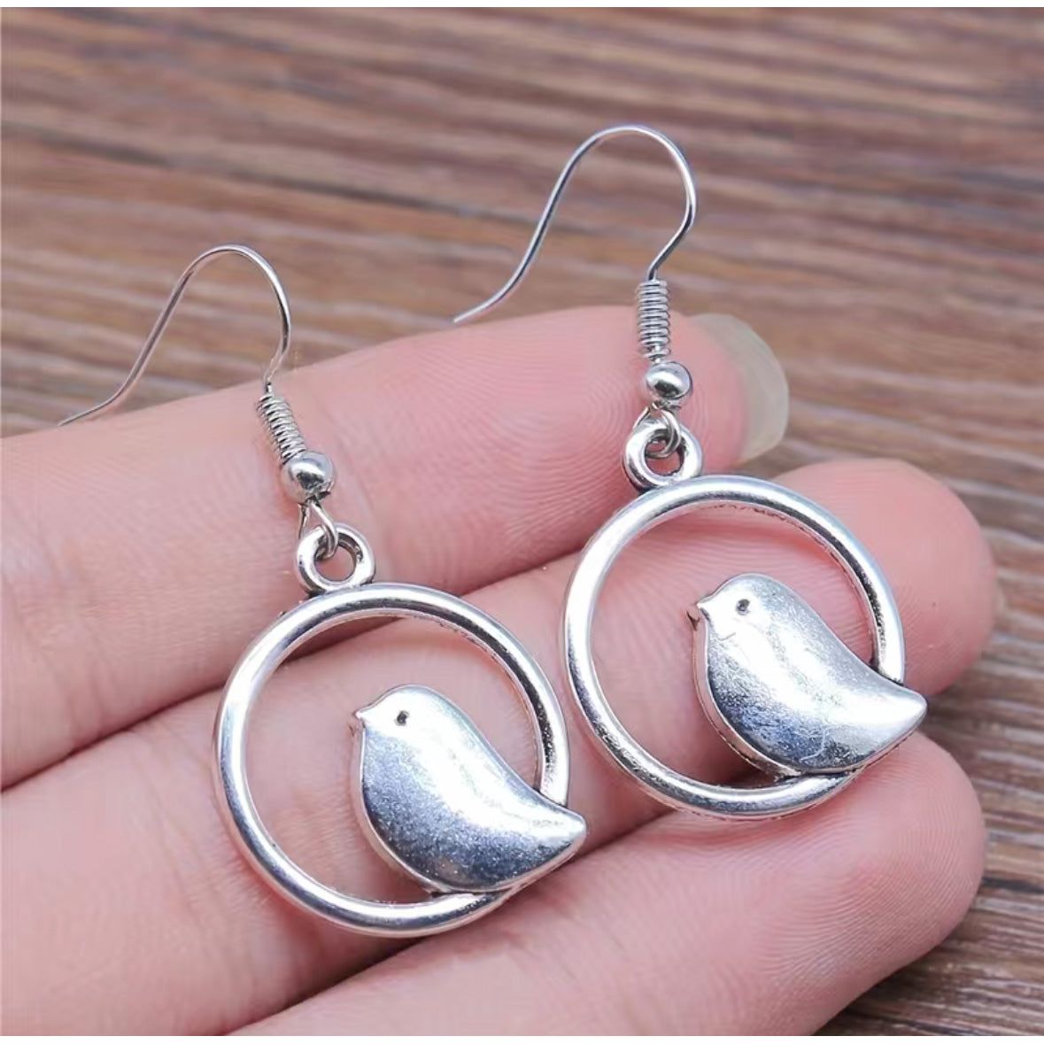 Then Sings My Soul Songbird Earrings | Two Color Options