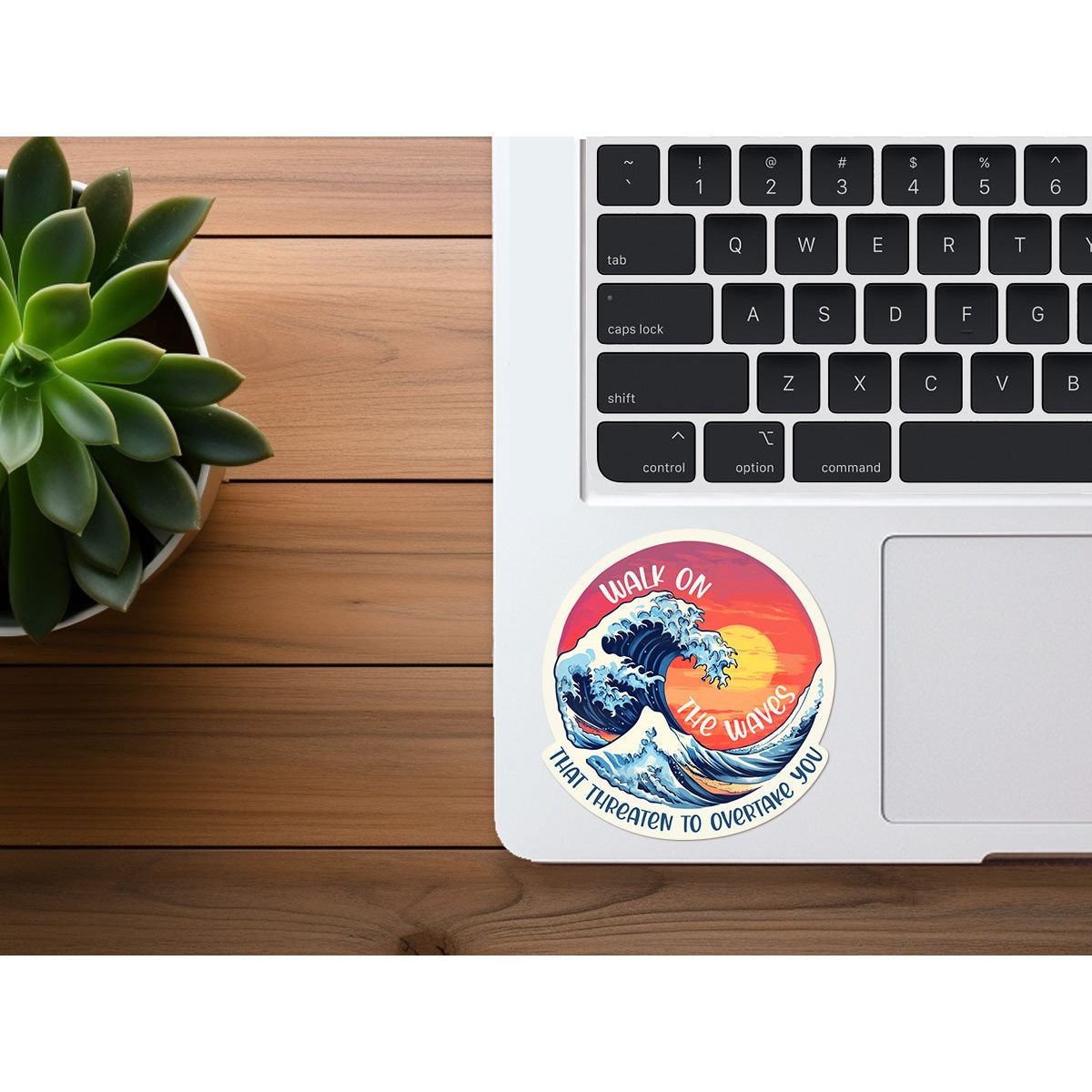 Walk on the Waves | Christian Encouragement Sticker