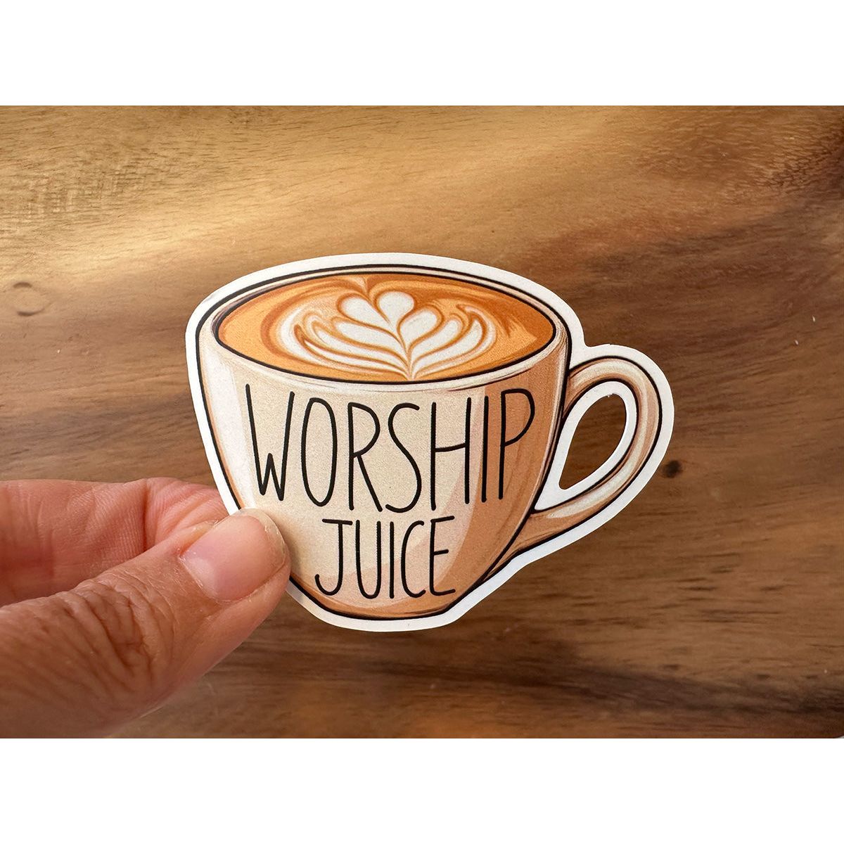 Worship Juice | Coffee Lover Sticker