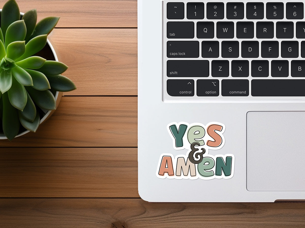 Yes and Amen | Christian Sticker