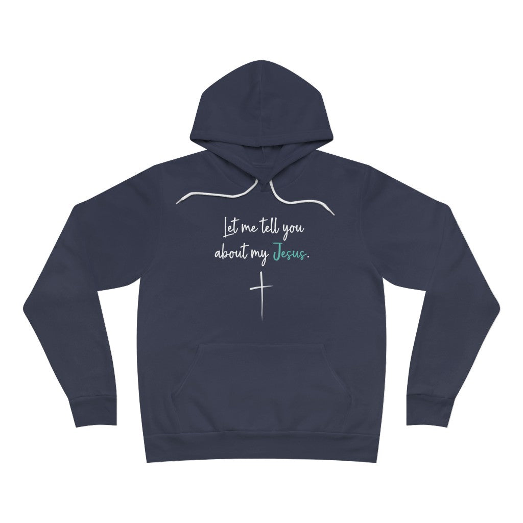 Person Behind Me | Let Me Tell You About My Jesus | Premium Hoodie