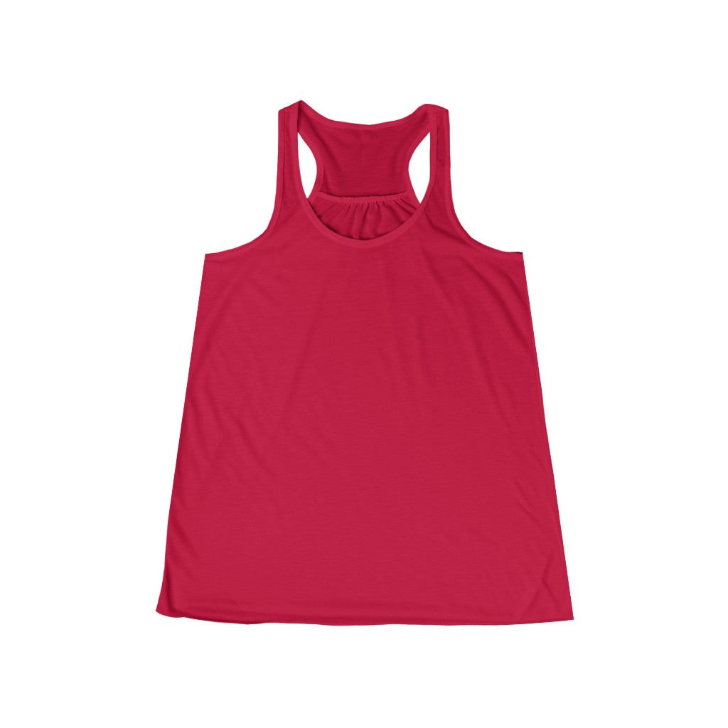 Any Design on a Flowy Racerback Tank!