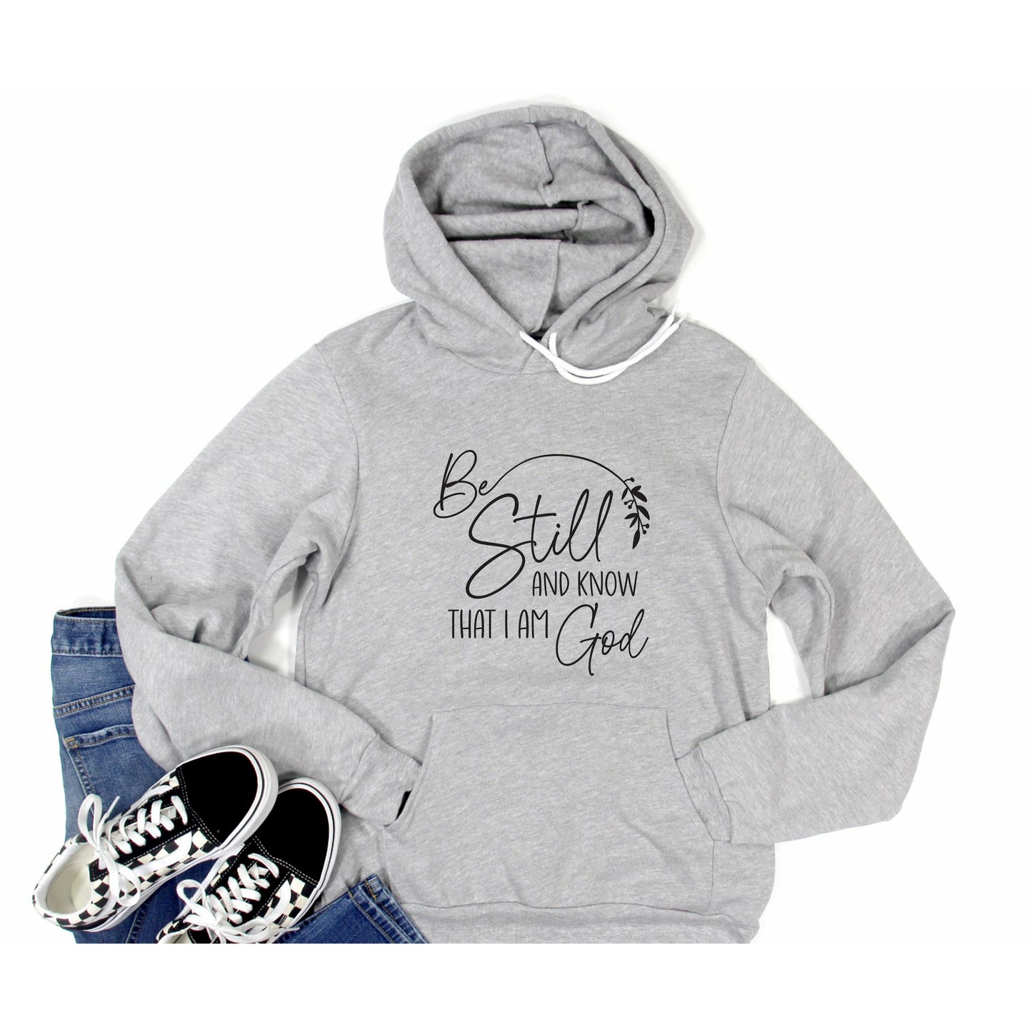 Be Still and Know That I Am God | Premium Sponge Fleece Pullover Hoodie