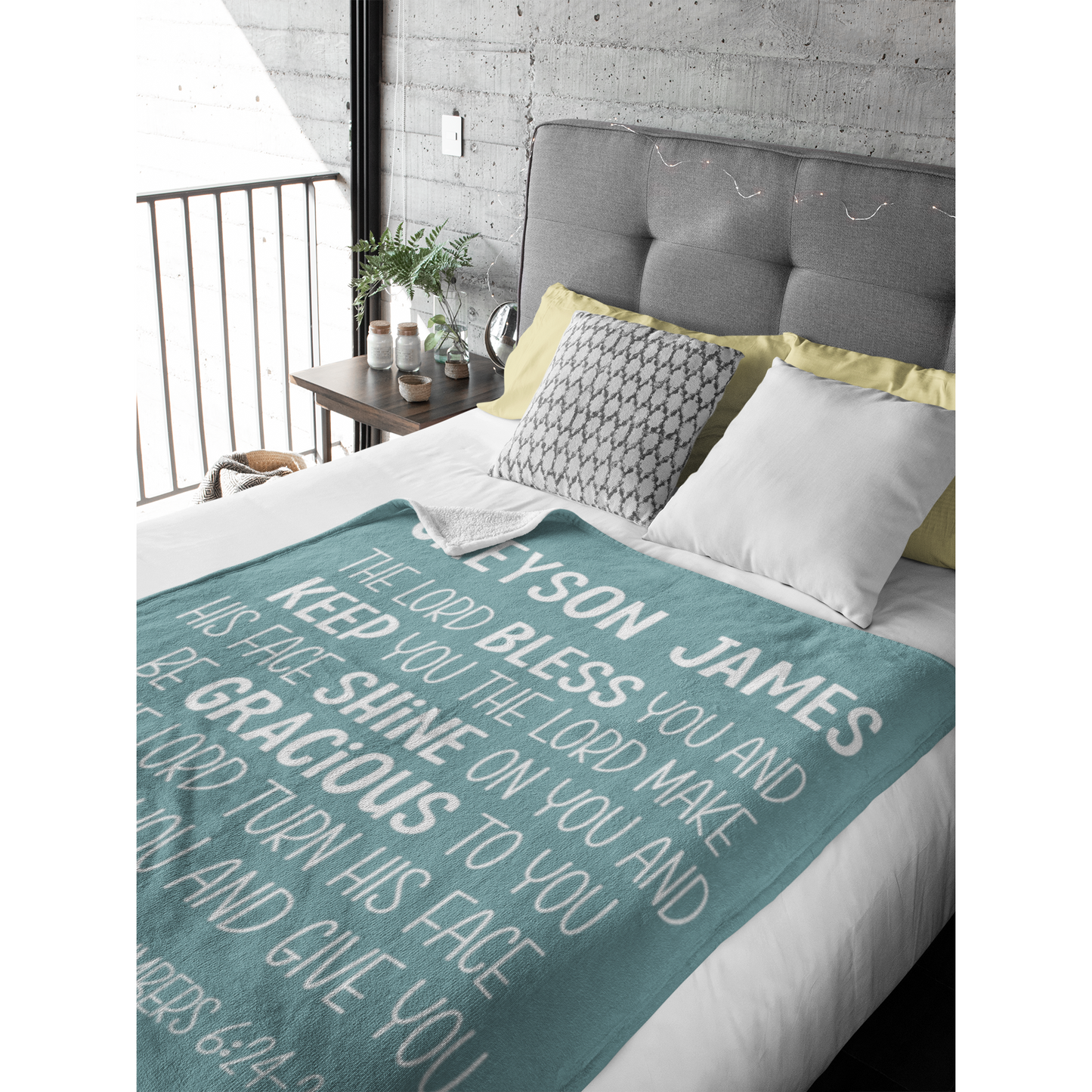 Minky Blessing Blanket | Makes a Great Gift!