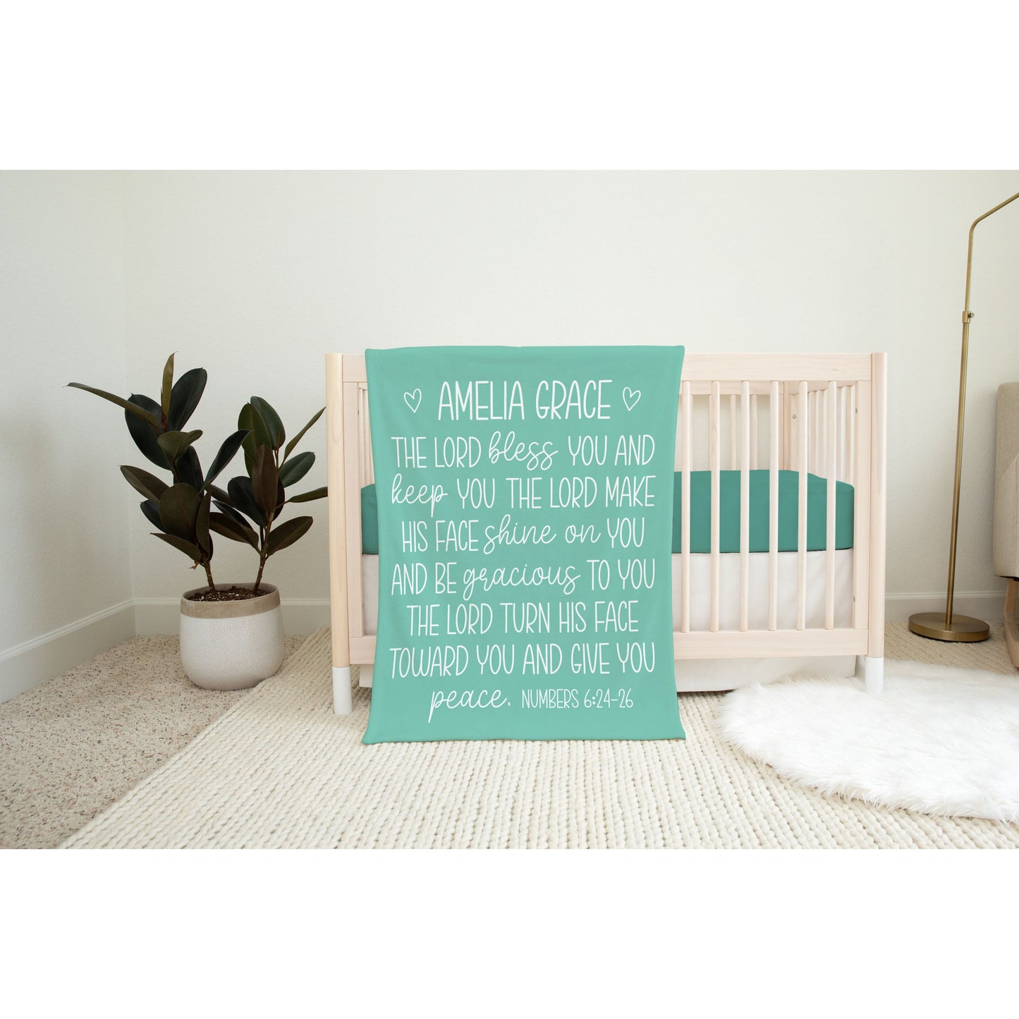 Minky Blessing Blanket | Makes a Great Gift!