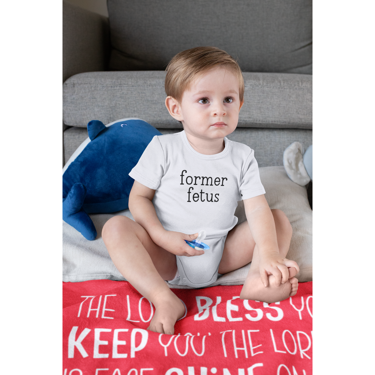 Minky Blessing Blanket | Makes a Great Gift!