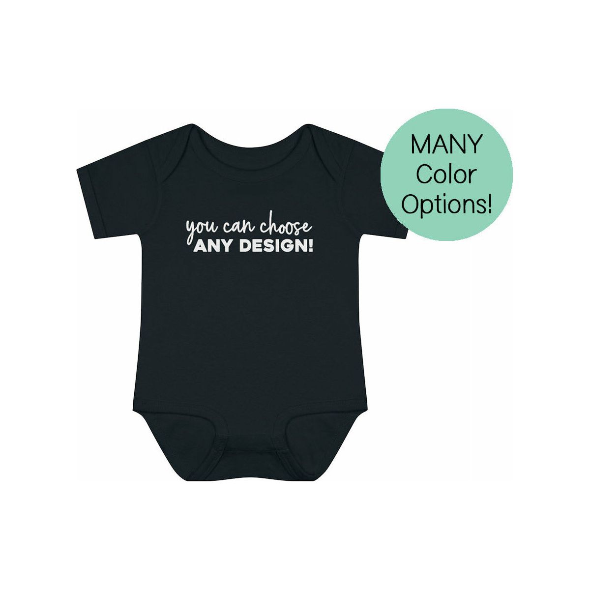 Any Design on a Baby Bodysuit