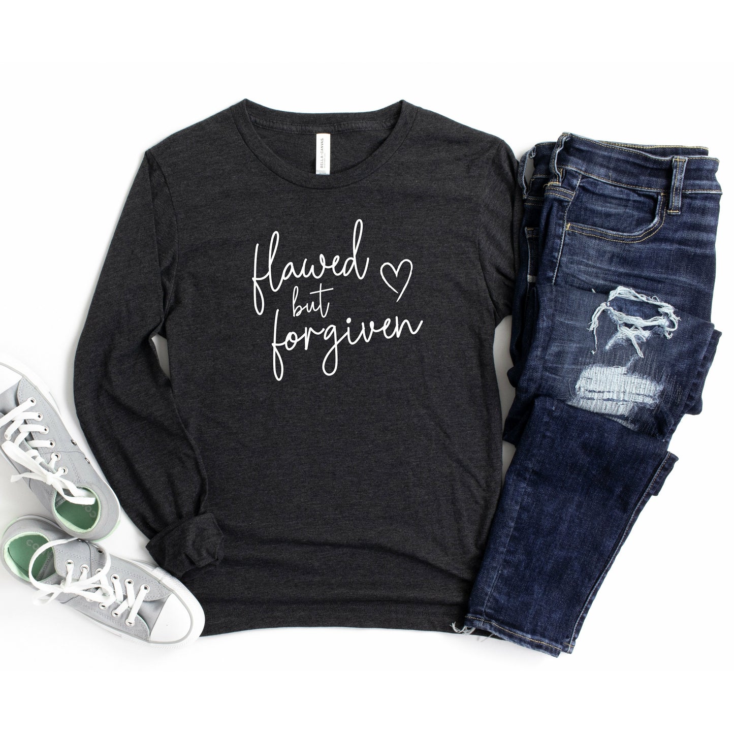 Flawed But Forgiven | Long Sleeve Shirt for Women