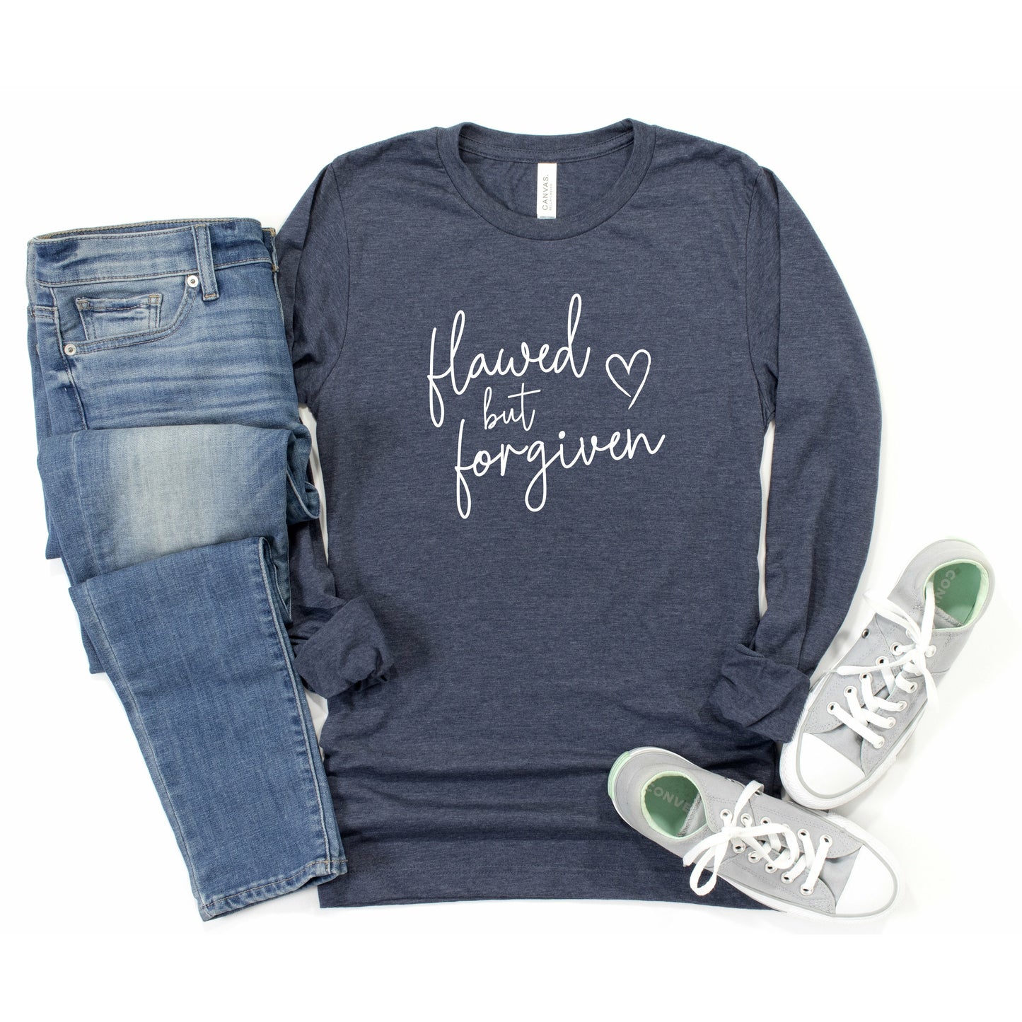 Flawed But Forgiven | Long Sleeve Shirt for Women
