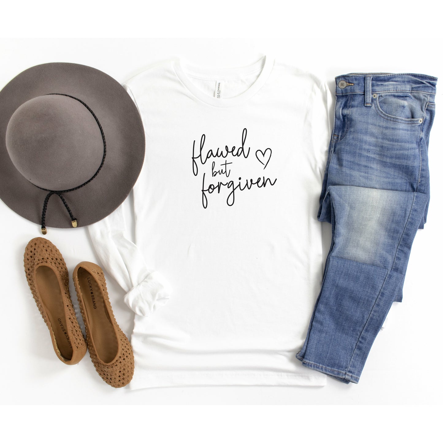 Flawed But Forgiven | Long Sleeve Shirt for Women