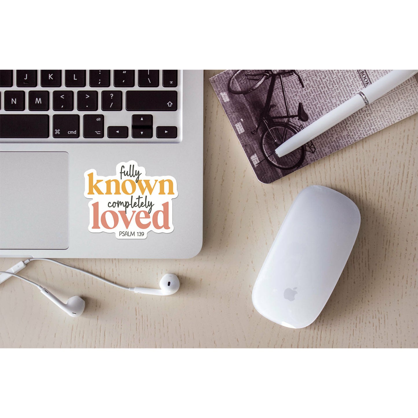 Fully Known, Completely Loved | Vinyl Christian Sticker