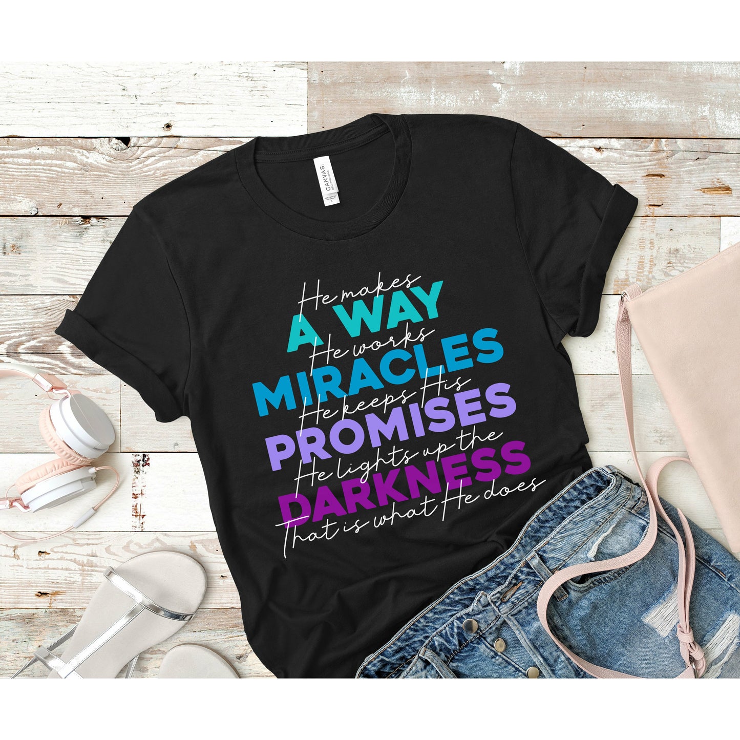 He Makes a Way | Waymaker Shirt for Women