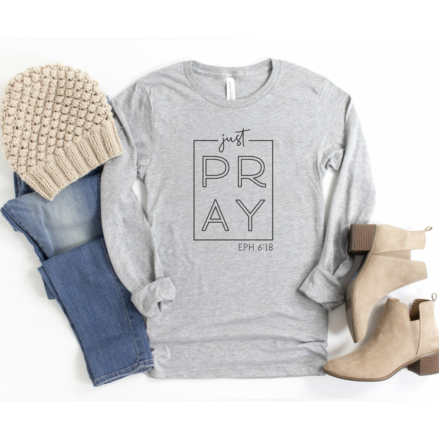 Just Pray | Long Sleeve Shirt for Women