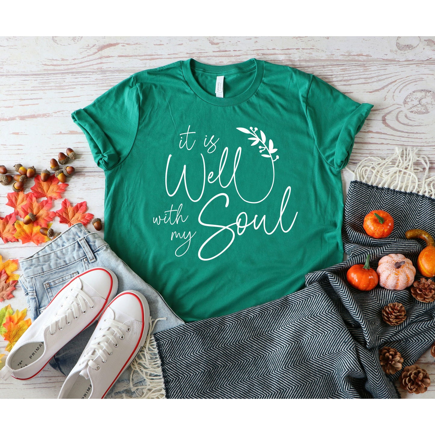 It Is Well With My Soul | Faith T-Shirt for Women