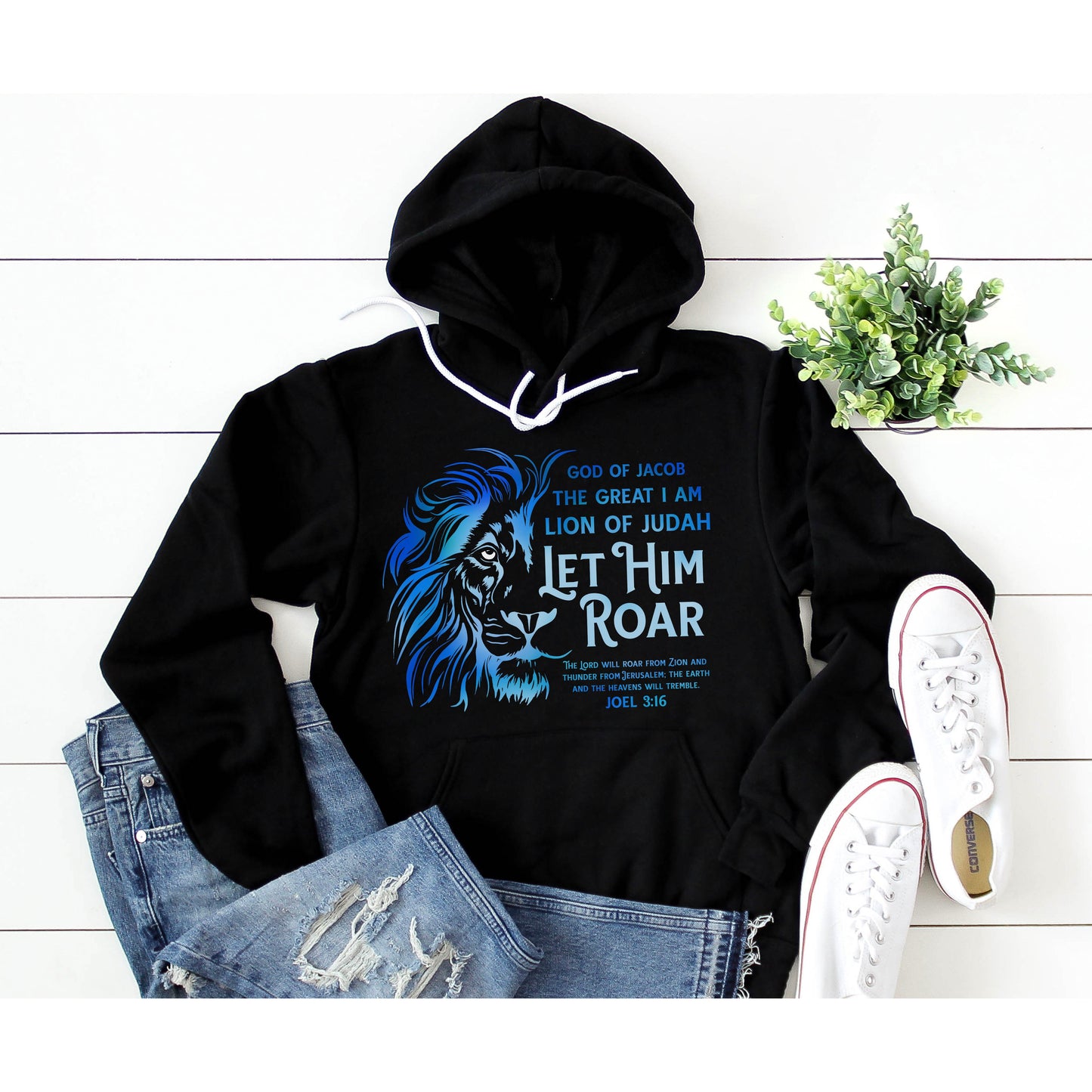 Let Him Roar | Sponge Fleece Pullover Hoodie