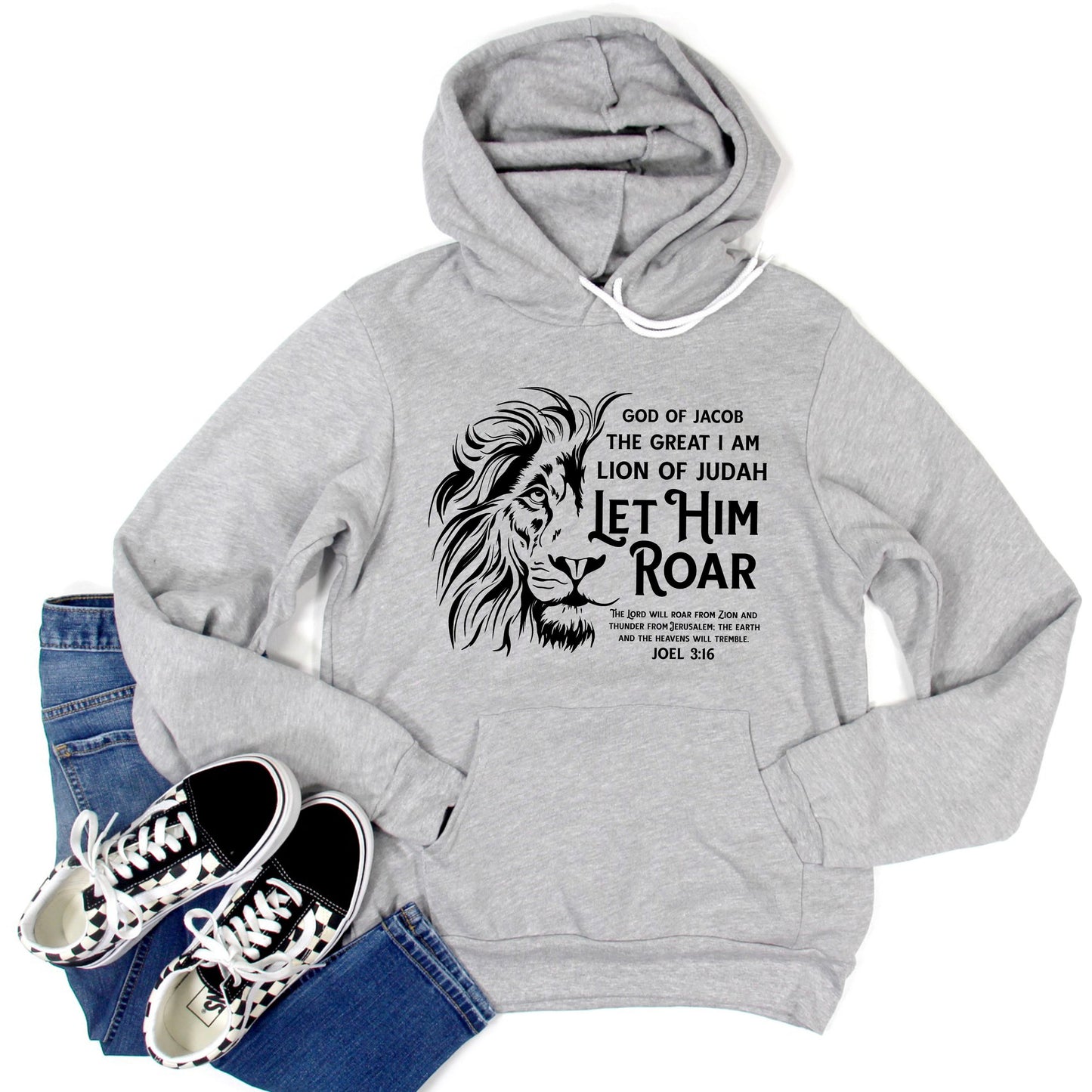 Let Him Roar | Sponge Fleece Pullover Hoodie